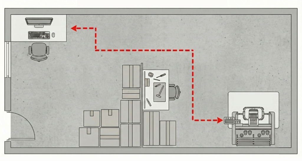 Tloris industrijskega obrata